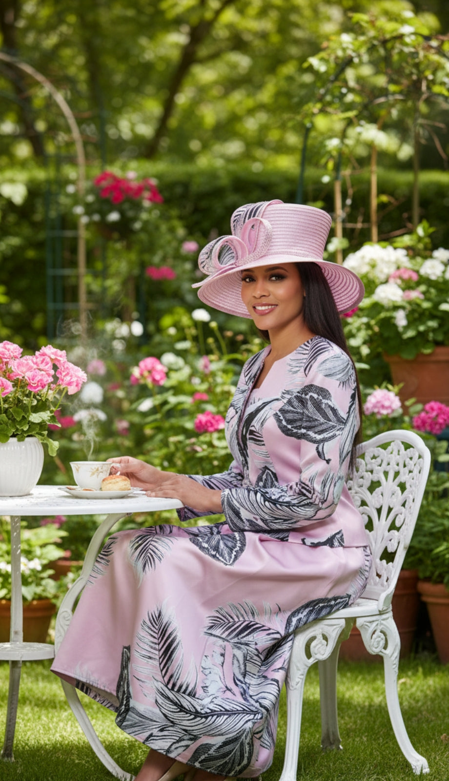 GMI 9772-PNK-QS Church Suit