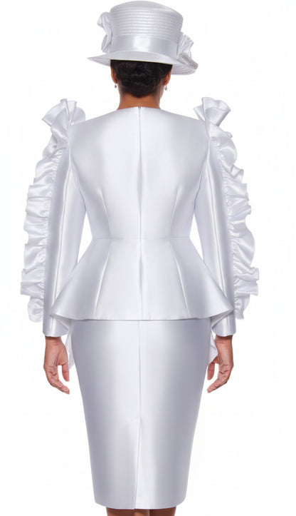 GMI 9862-WHT-IH Church Suit