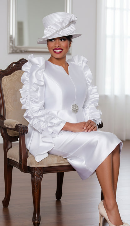 GMI 9862-WHT-IH Church Suit