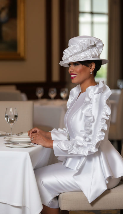 GMI 9862-WHT-IH Church Suit