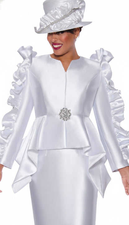 GMI 9862-WHT-IH Church Suit