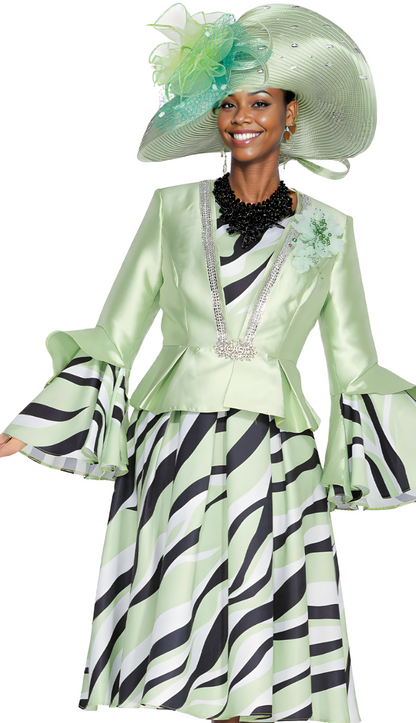 Aussie Austine 6023-LTG Church Suit for Ladies