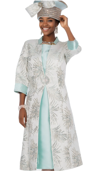 Champagne Italy 5933-GRN Church Jacket Dress