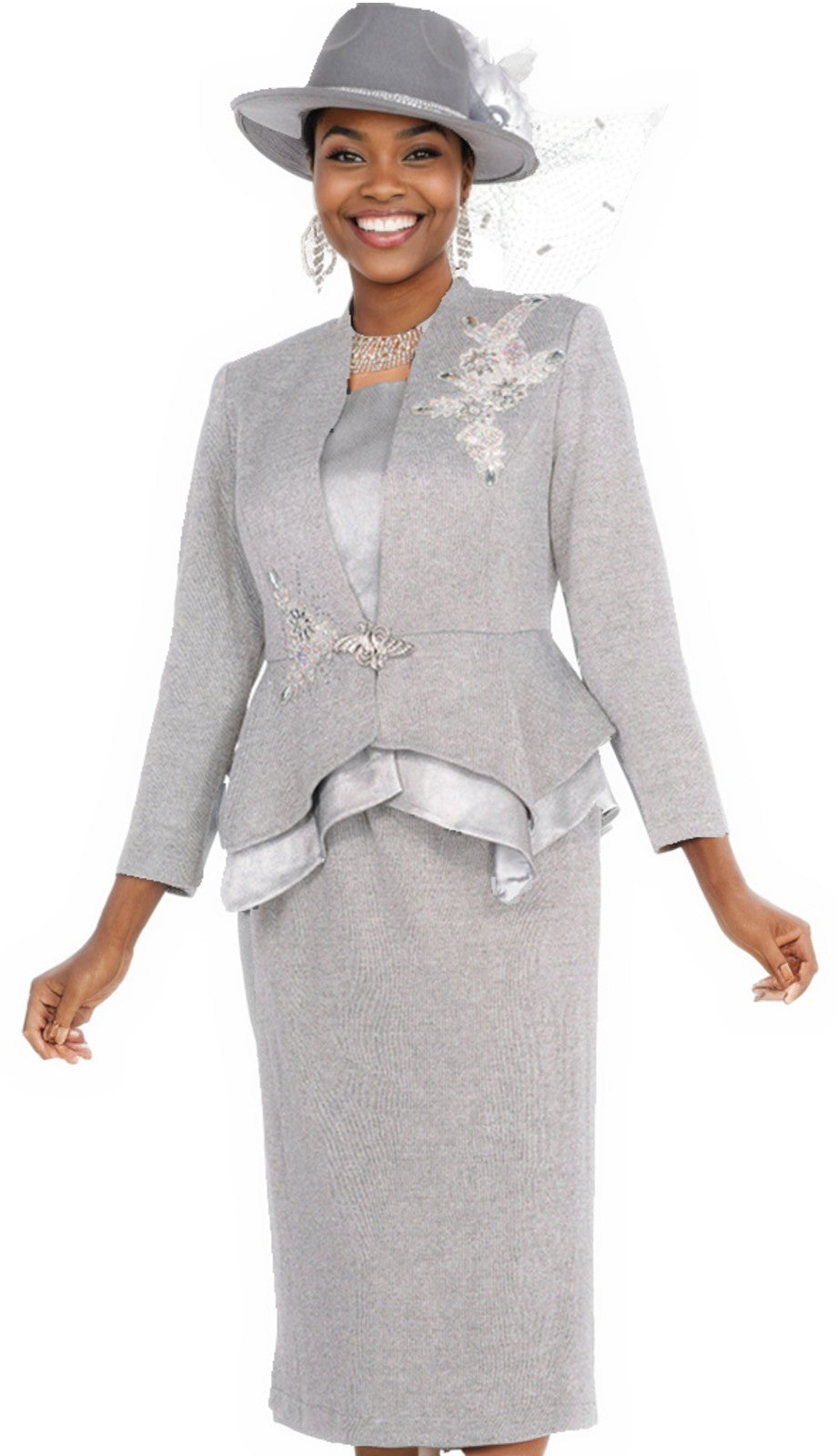 Champagne Italy 5959 Church Suit