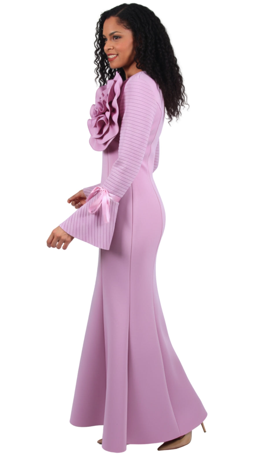 Diana Couture D1054-LAV Church Dress