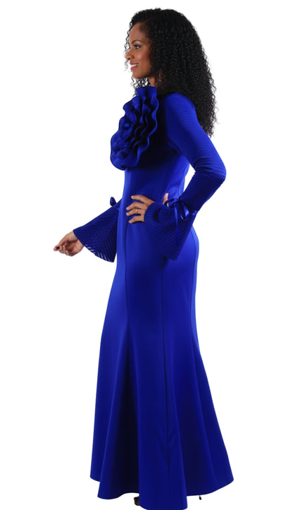 Diana Couture D1054-RYL Church Dress