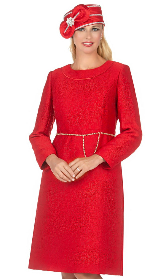 Giovanna D1521-RED Church Dress
