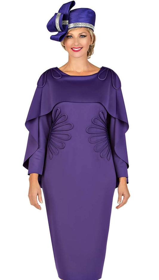 Giovanna D1590-PUR Church Dress