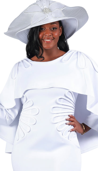 Giovanna D1590-WHT Church Dress