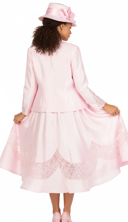 Giovanna D1593-PNK Church Dress