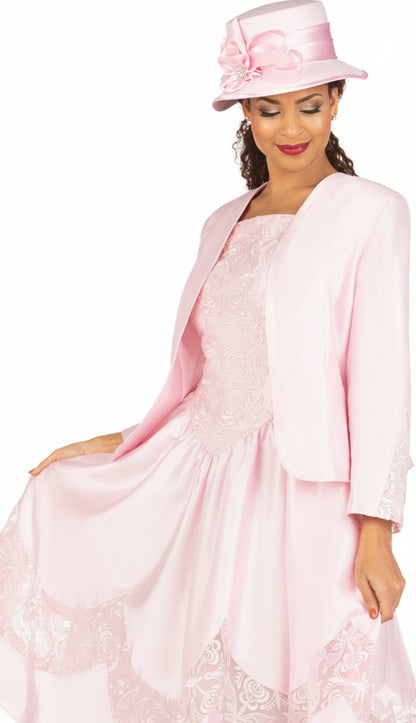 Giovanna D1593-PNK Church Dress