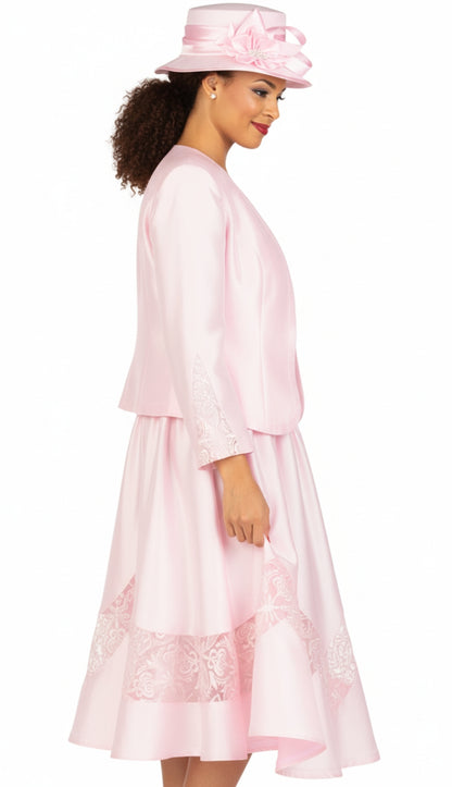 Giovanna D1593-PNK Church Dress