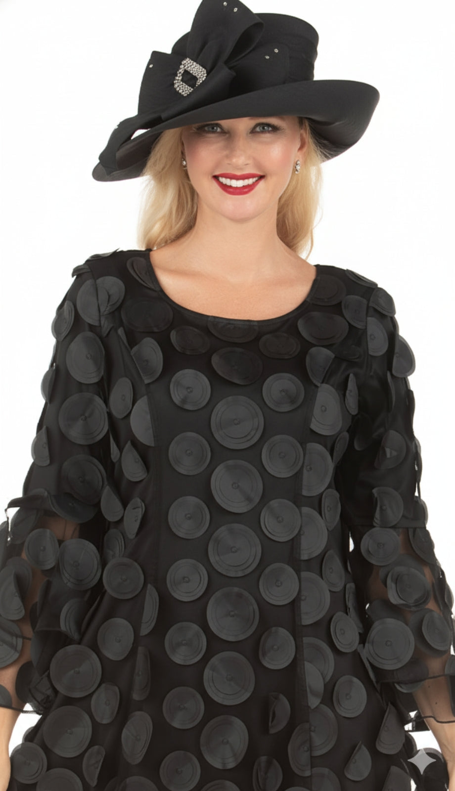 Giovanna D1650-BLK Church Dress