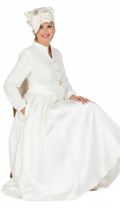 Giovanna D1657-OFW Church Dress