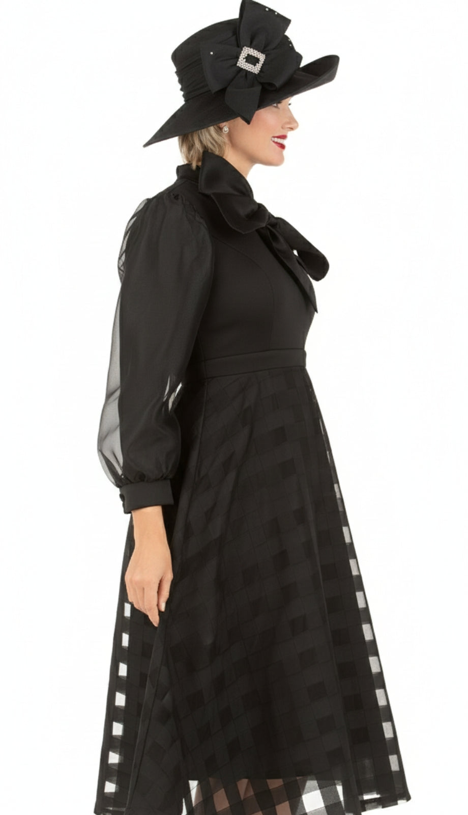 Giovanna DP2403-BLK Womans Church Dress