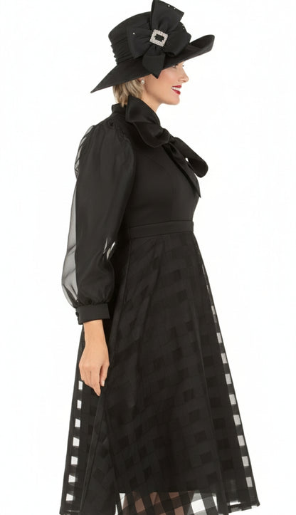 Giovanna DP2403-BLK Womans Church Dress