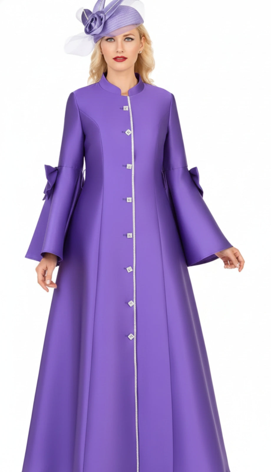 Giovanna DP2443-PUR Church Dress