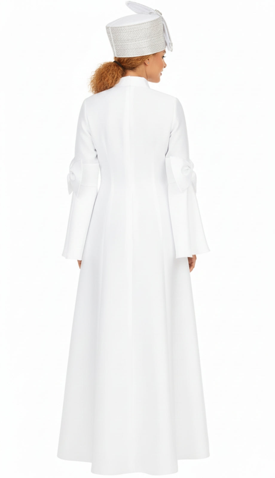 Giovanna DP2443-WHT Church Dress