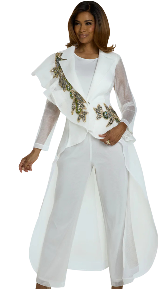 Donna Vinci 5869-QS Church Suit