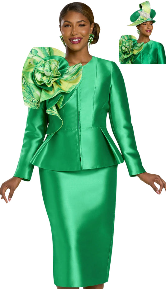 Donna Vinci 12227-QS Church Suit