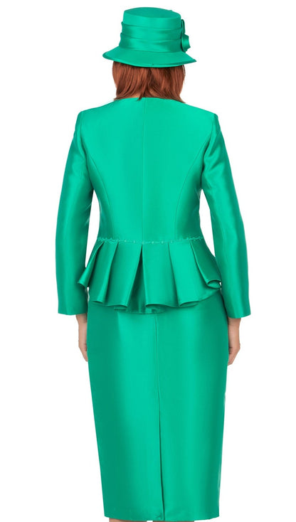Giovanna G1156-EMR Church Suit