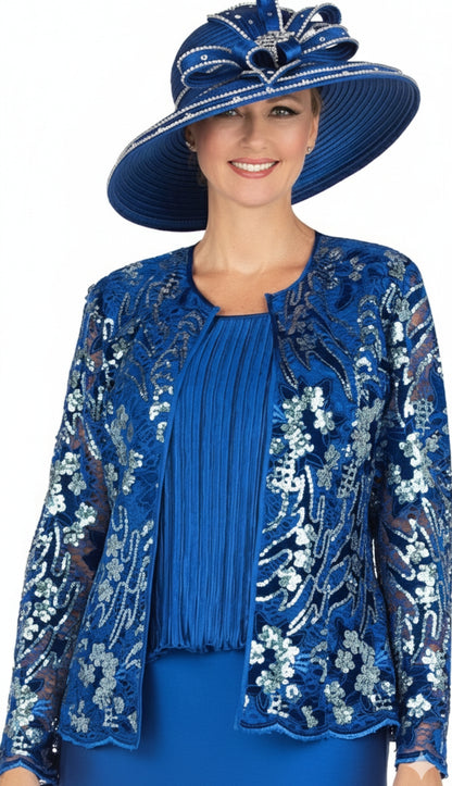 Giovanna G1180-RYL Church Suit