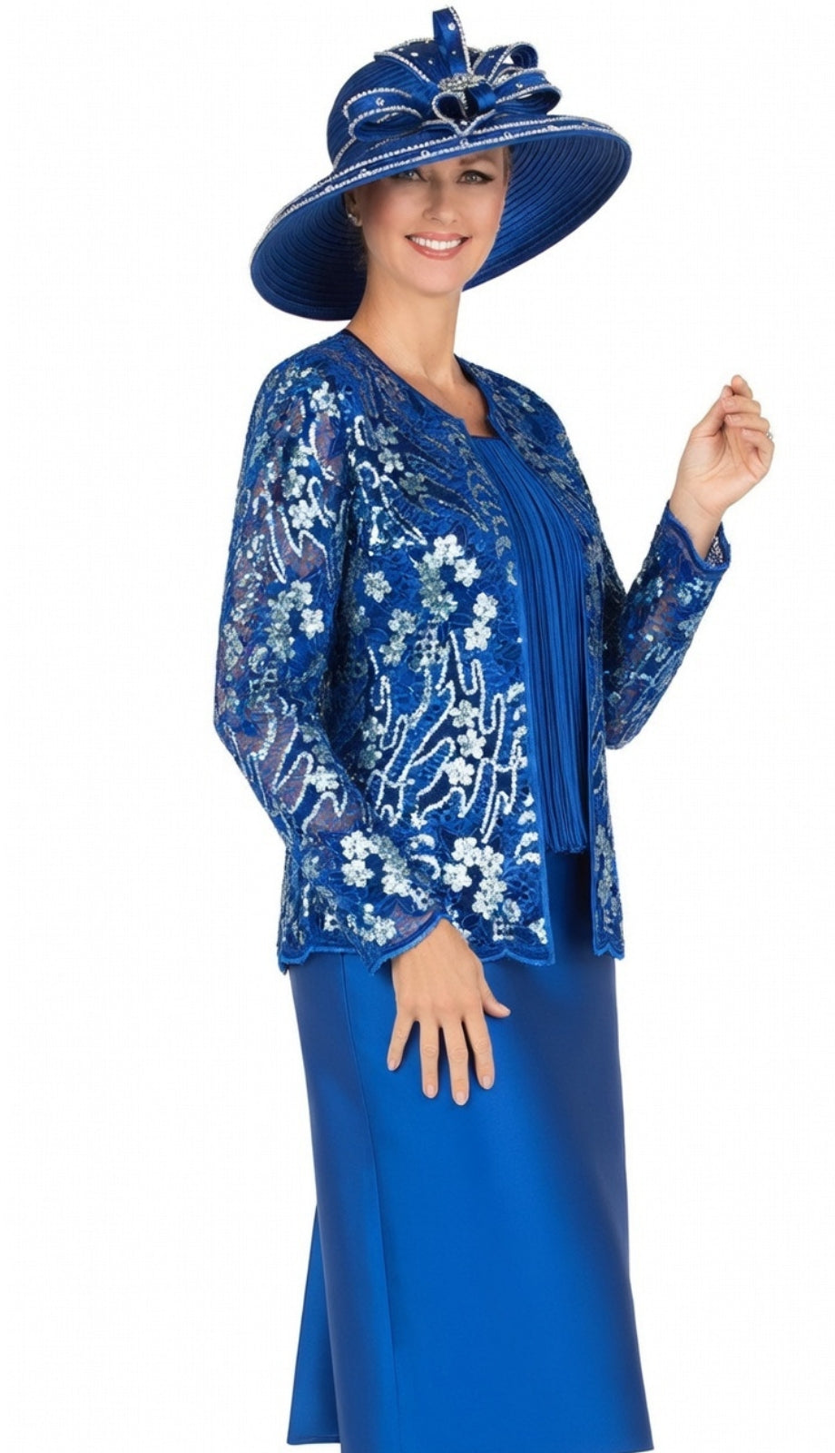 Giovanna G1180-RYL-CO Church Suit