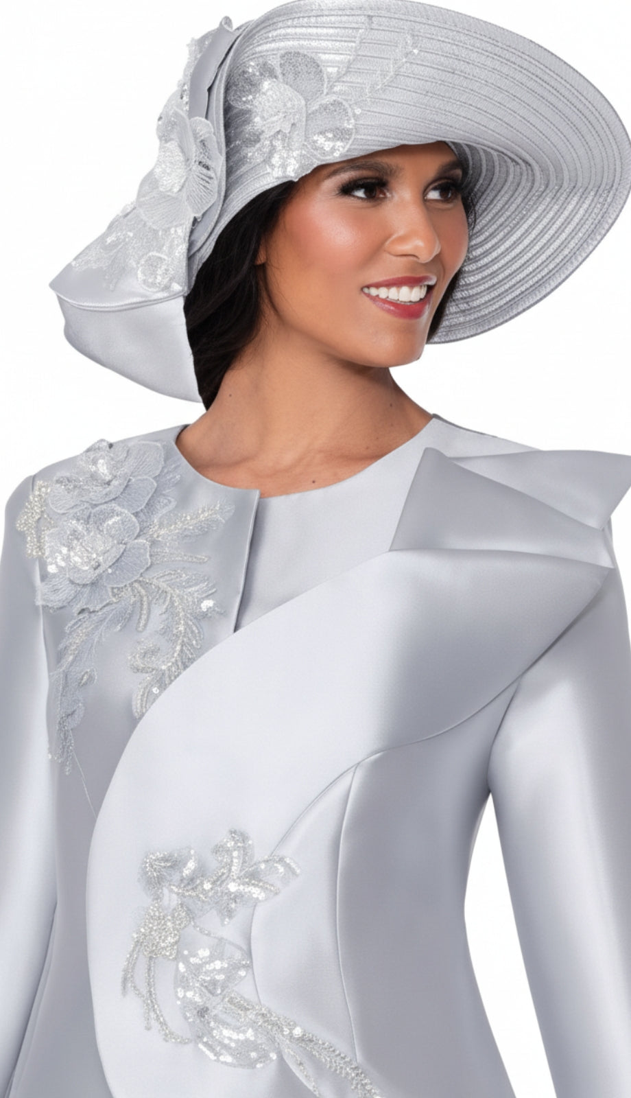 GMI G400572-SLV-QS Church Suit