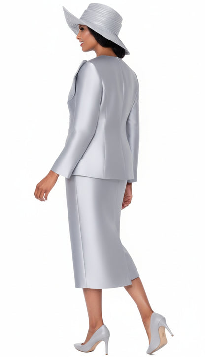 GMI G400572-SLV-QS Church Suit