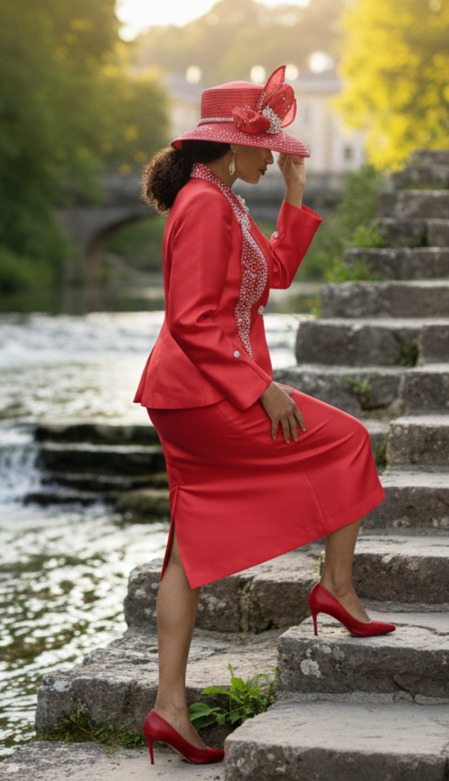 GMI G400593-BRG-H Church  Hat