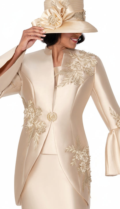 GMI G400603-GLD-QS Womens Suit