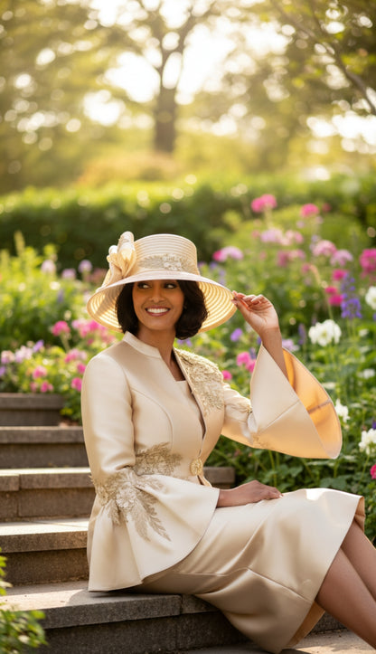 GMI G400603-GLD-QS Womens Suit