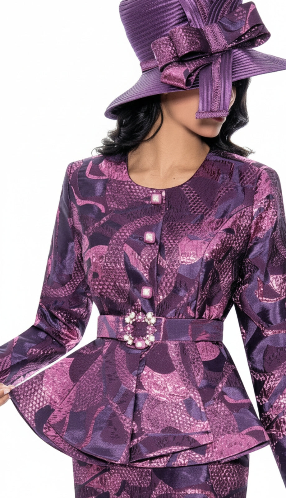 GMI G400792-PUR-IH Church Suit