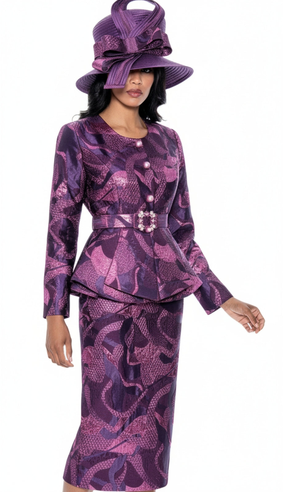 GMI G400792-PUR-IH Church Suit