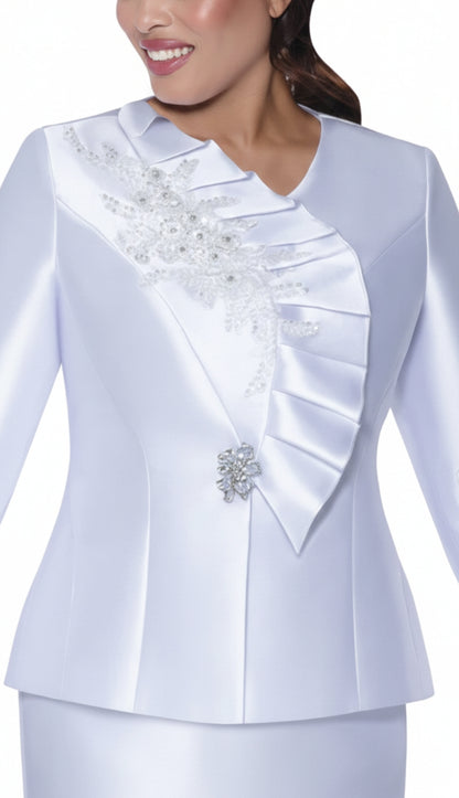 GMI G400862-WHT Church Suit
