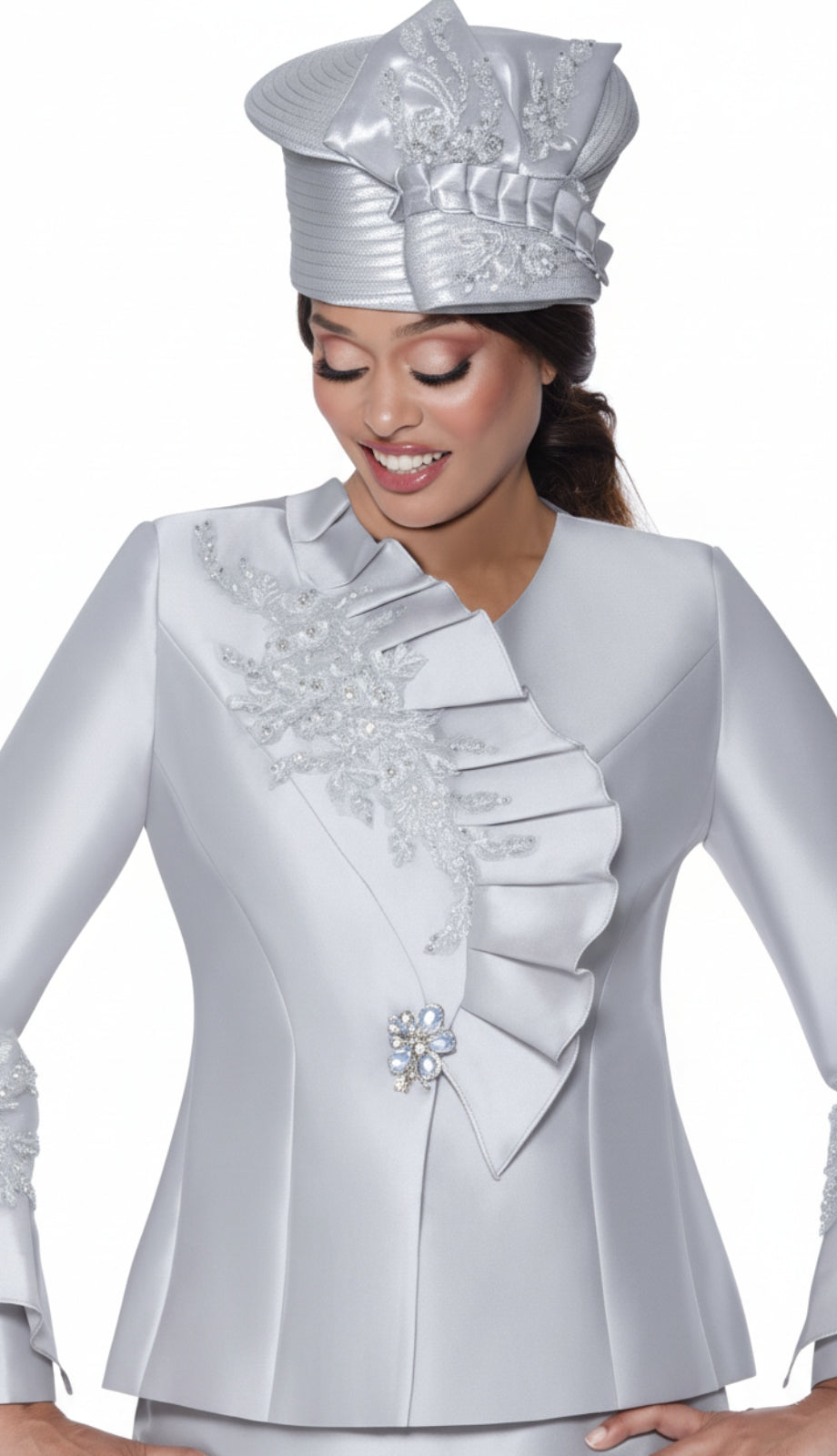 GMI G400862-SLV Church Suit