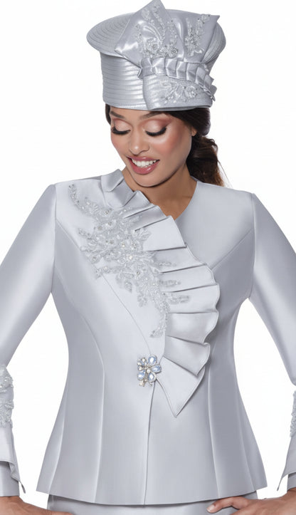GMI G400862-SLV Church Suit