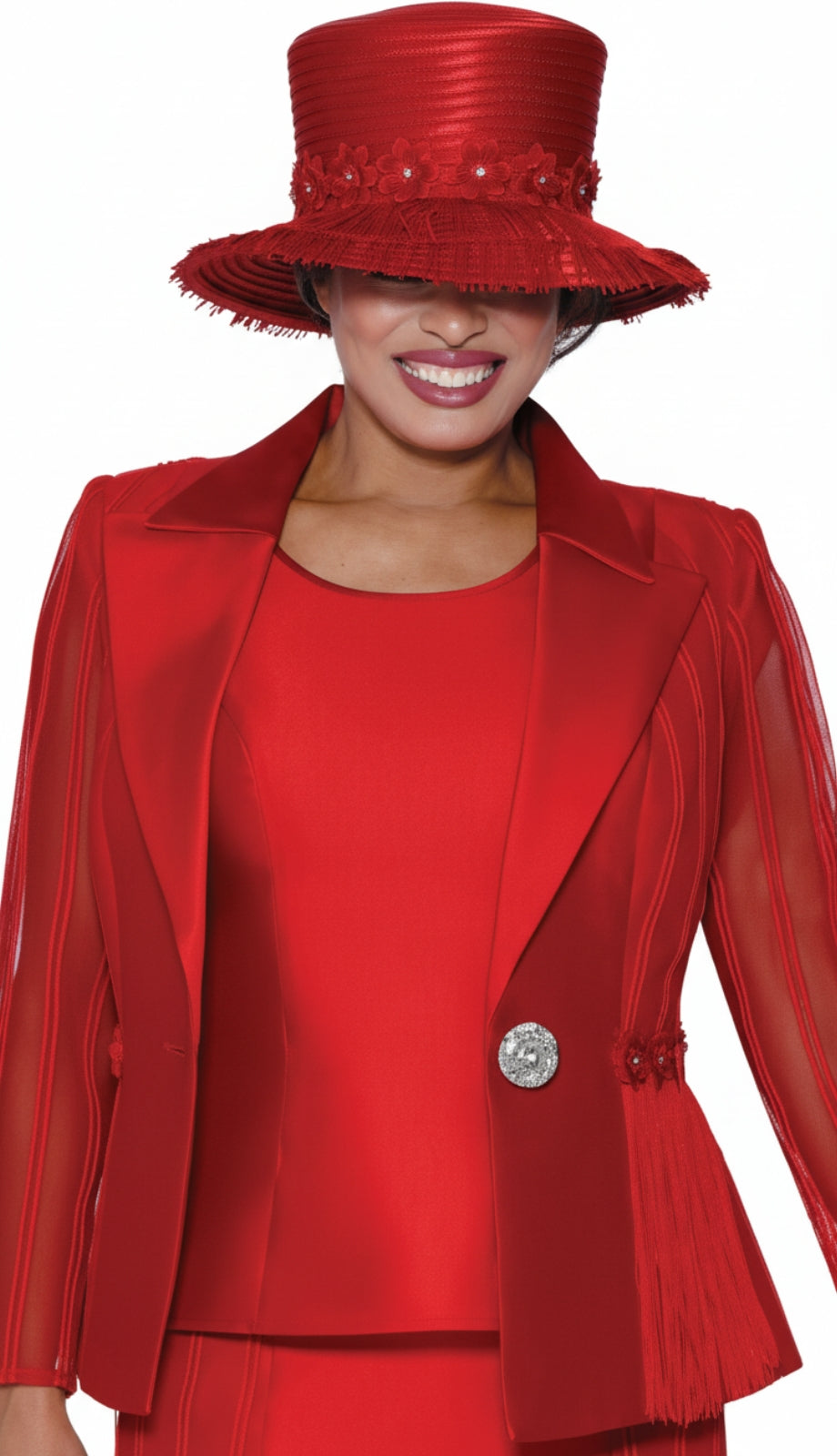 GMI G400943-RED-QS Church Suit