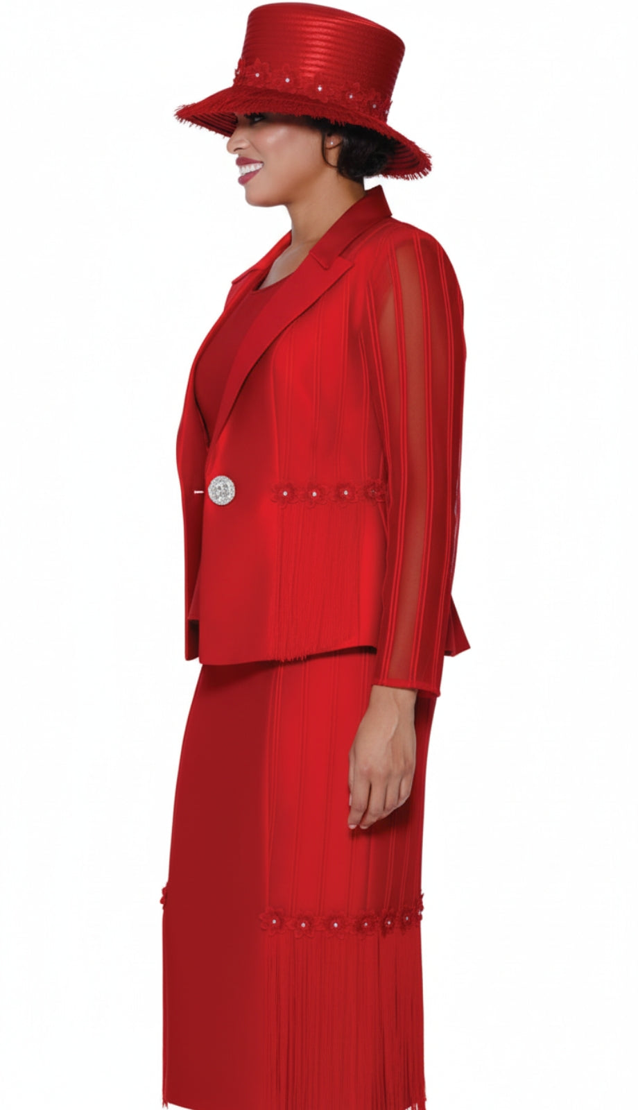 GMI G400943-RED-QS Church Suit