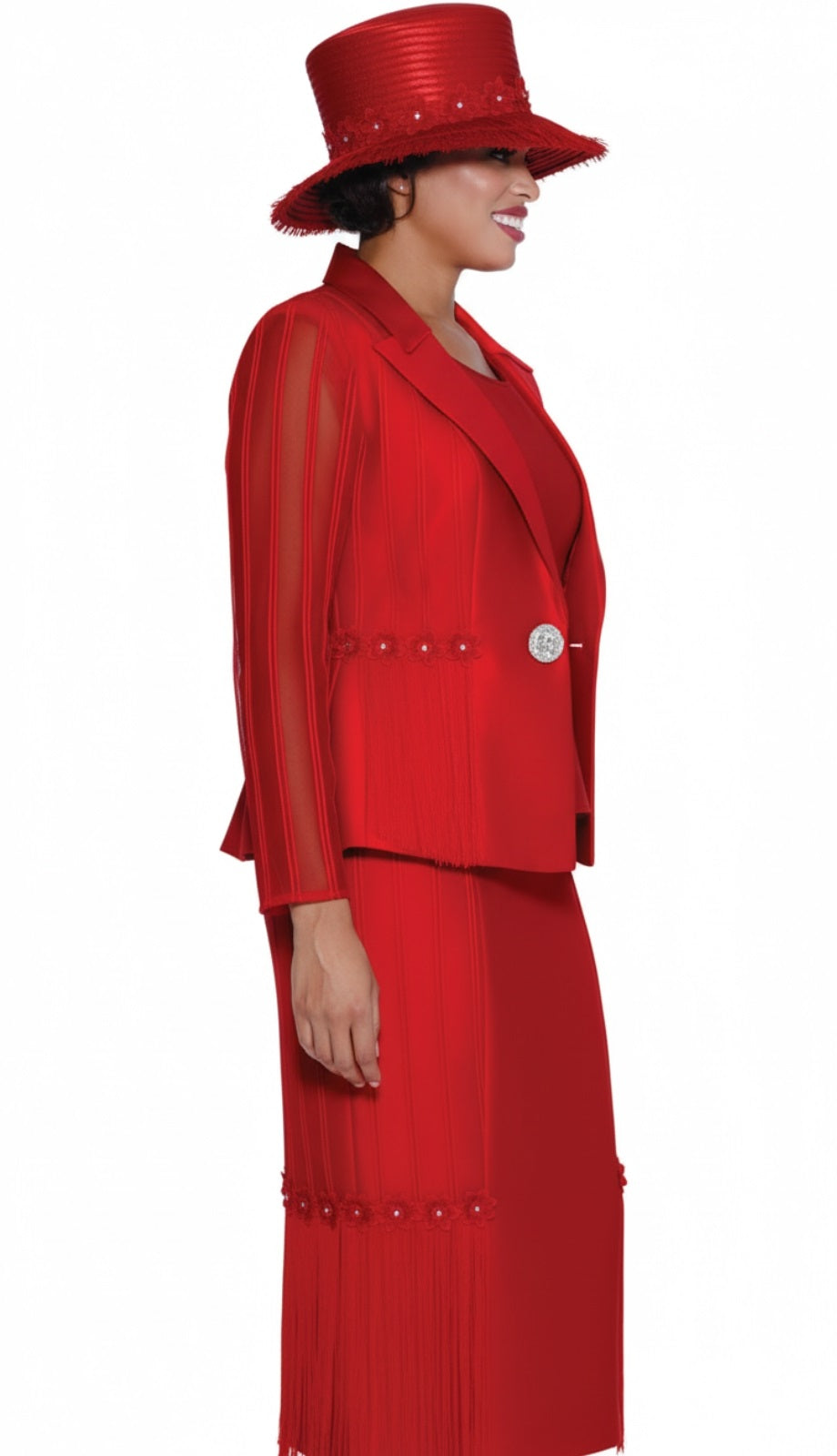 GMI G400943-RED-QS Church Suit