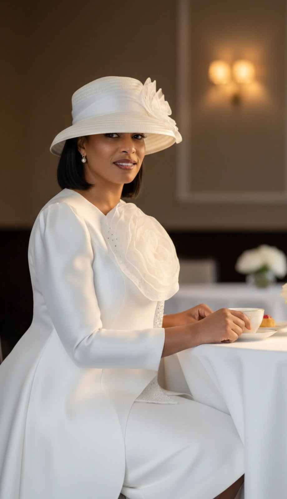 GMI G401712-WHT-IH Church Suit