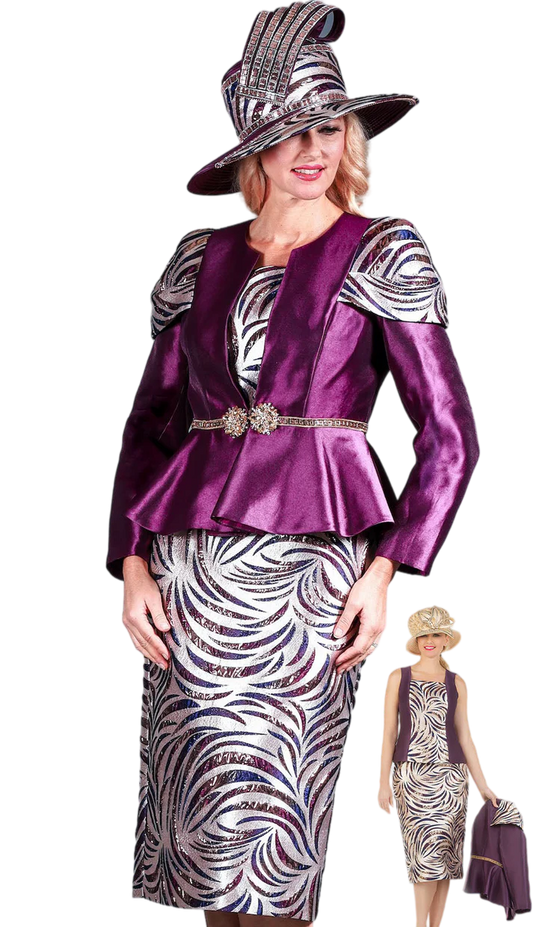 Giovanna 1210-H Church Hat