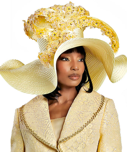 Donna Vinci 5838-H Church Dress-Hat