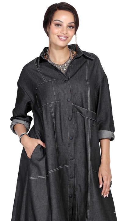 Luxe Moda LM413-BLK Outfit