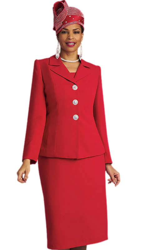 Lily And Taylor 3895-RED-QS