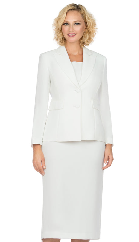 Giovanna 0710-WH Church Suit – Church Suits Fast