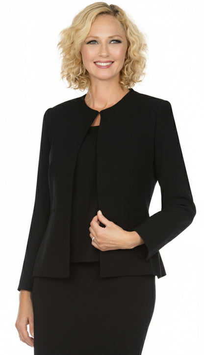 Giovanna S0721-BLK-CO Womens Suit