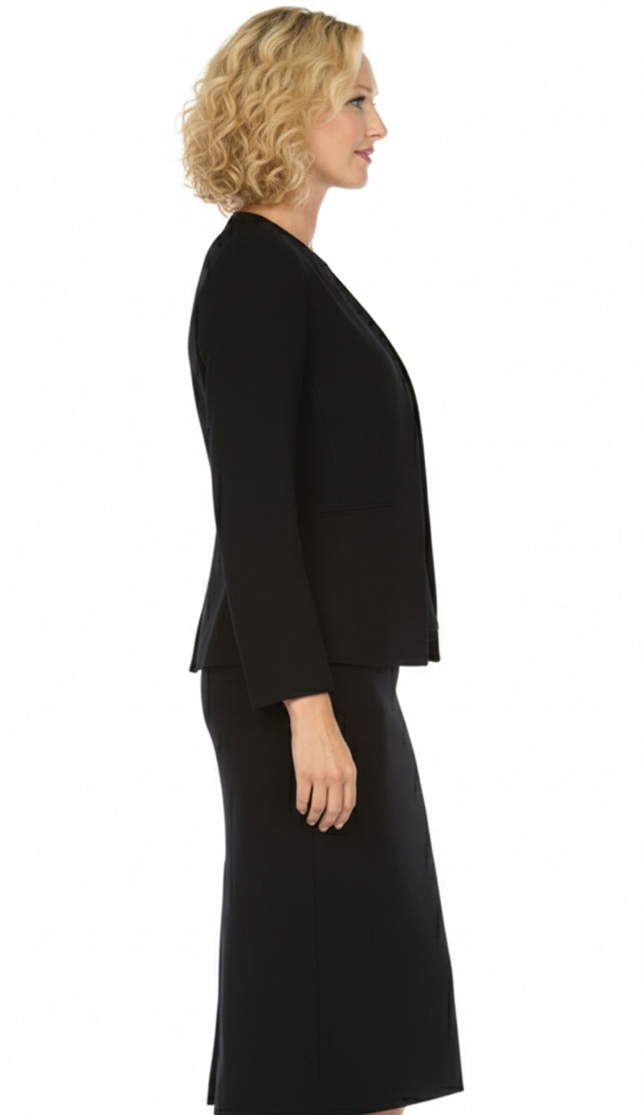 Giovanna S0721-BLK-CO Womens Suit