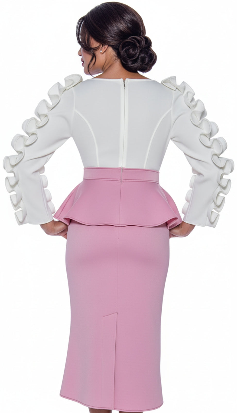 Stellar Looks SL1771-WWP-IH Church Dress