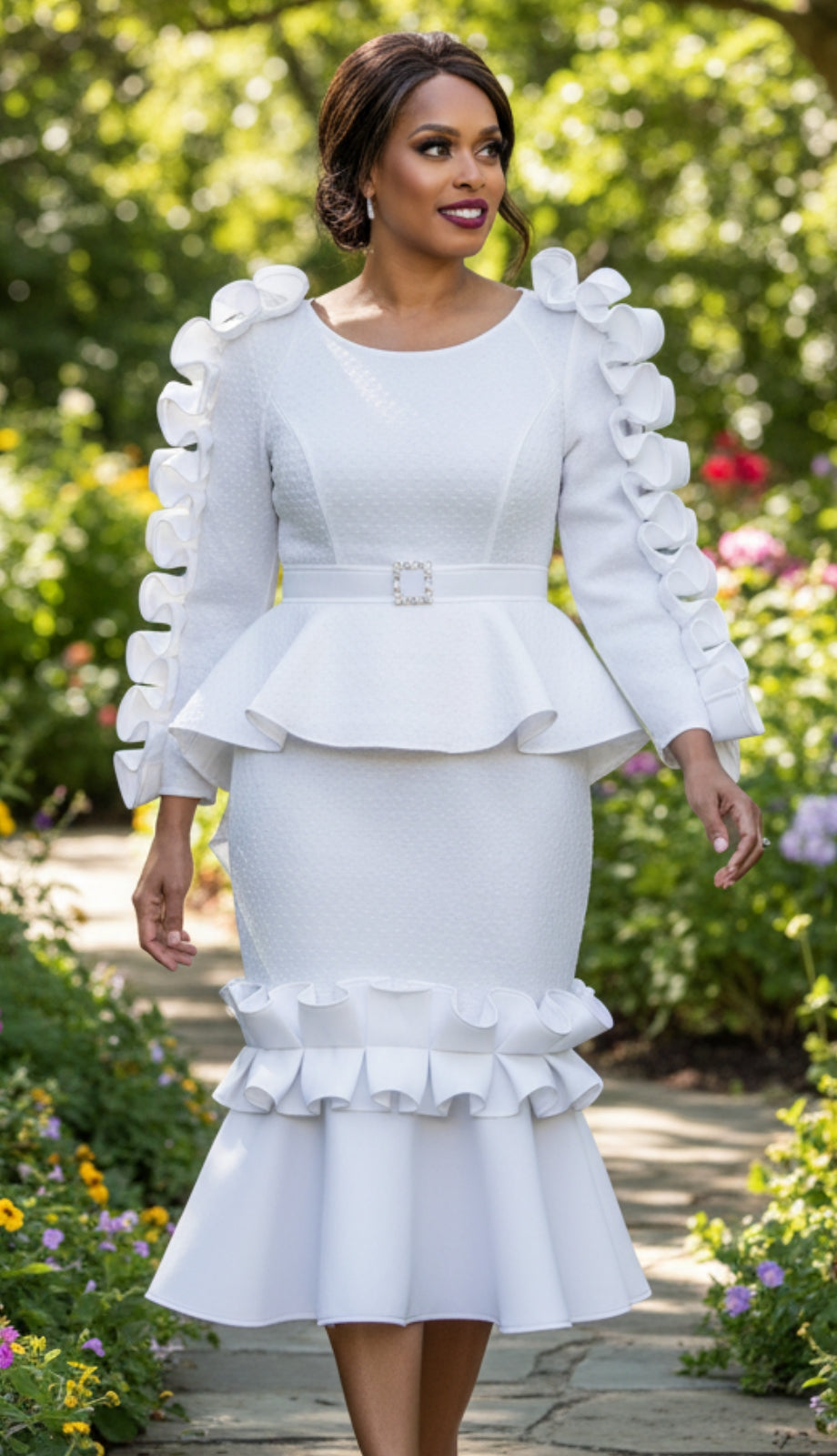 Stellar SL1911-WHT-QS Womens Suit